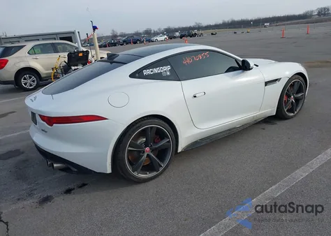 2017 Jaguar F-Type R из США, поврежденный, VIN SAJWJ6DL5HMK43730